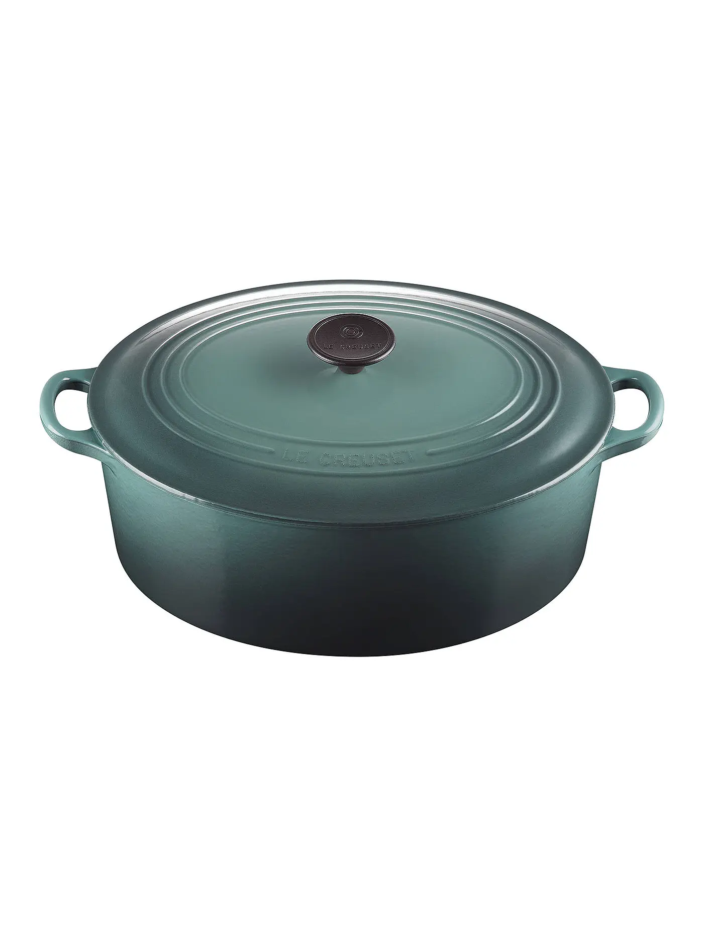 LE CREUSET | Ovaler Bräter Tradition aus Gusseisen 31cm Ocean | 